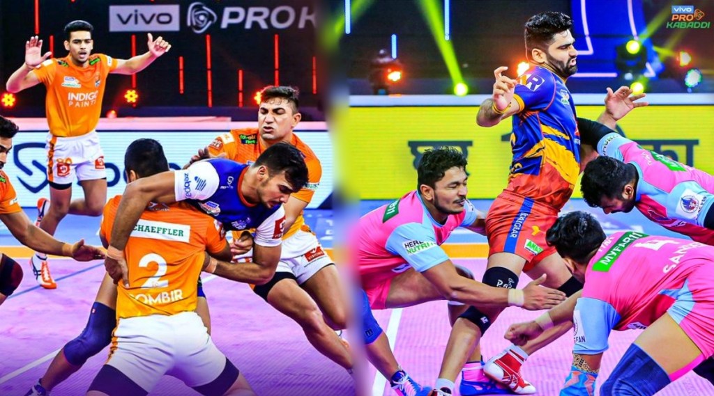 PKL Haryana Steelers vs Puneri Paltan and Jaipur Pink Panthers vs UP Yoddha Latest Score