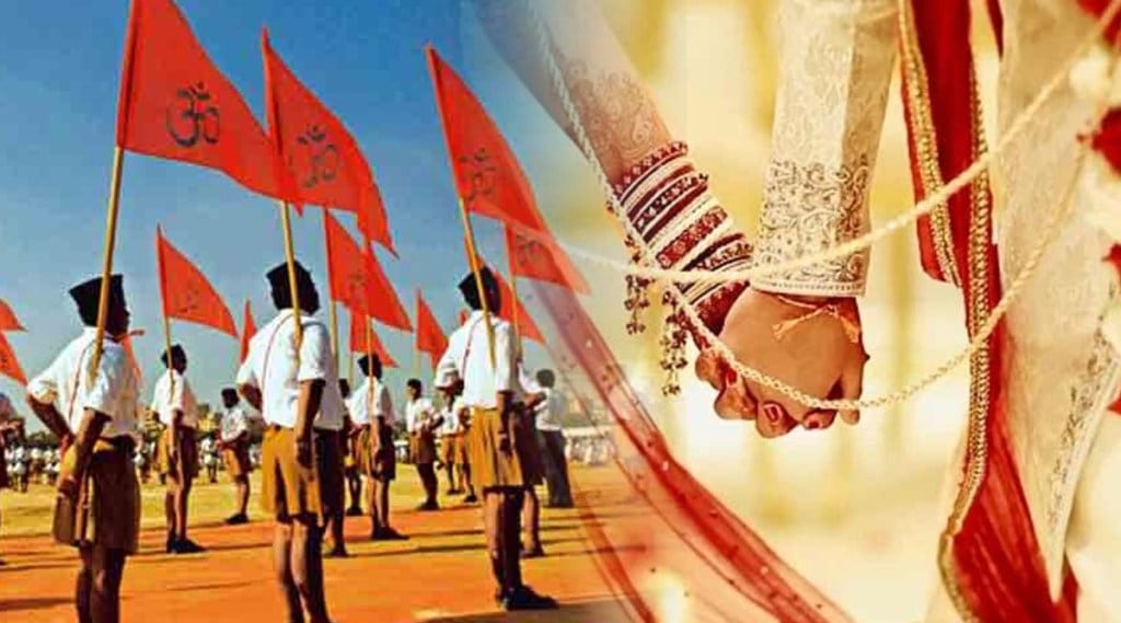 rss on marriage age in india