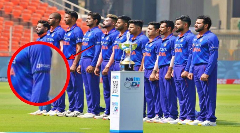 ind vs wi Indian team wears black armbands to pay respect to late Lata Mangeshkar