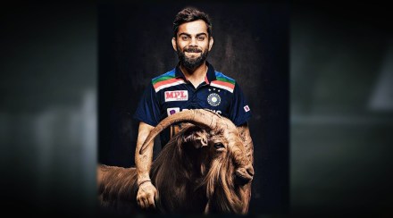 Virat Kohli got a GOAT Symbol hashtag on Twitter