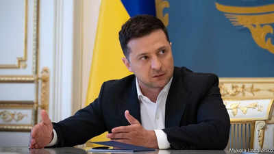 In military uniform defiant President Volodymyr Zelensky vows to defend Ukraine People called him real hero