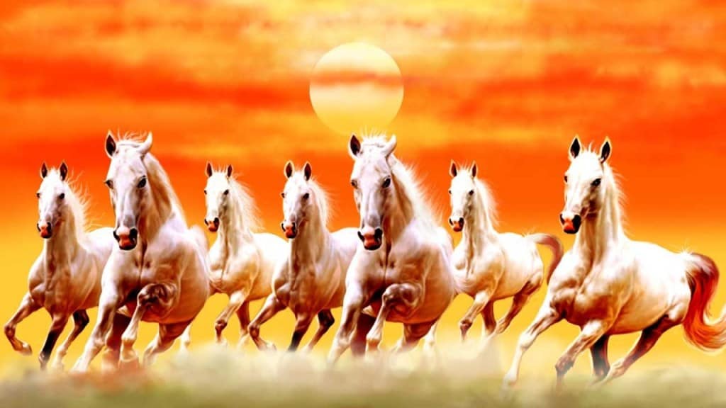 vastu shastra tips 7 horses painting