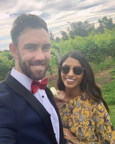 Glenn Maxwell Vini Raman Wedding Photos