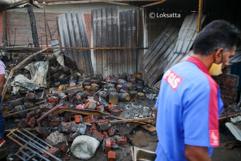 LPG Cylinder Blast Pune