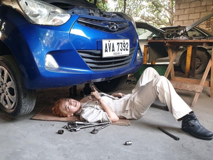 Legaspi Meneses Car Mechanic Model 