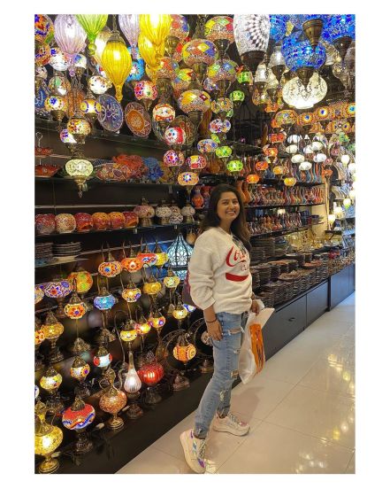 Prajakta Mali Dubai Photos