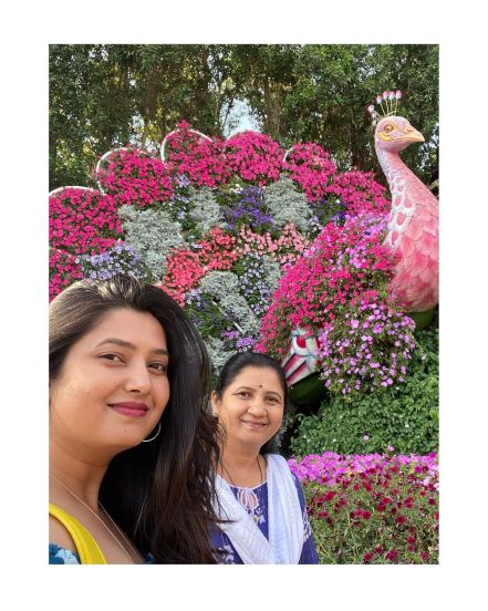 Prajakta Mali Dubai Photos