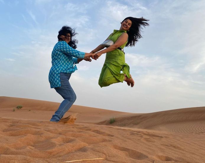 Prajakta Mali Dubai Photos