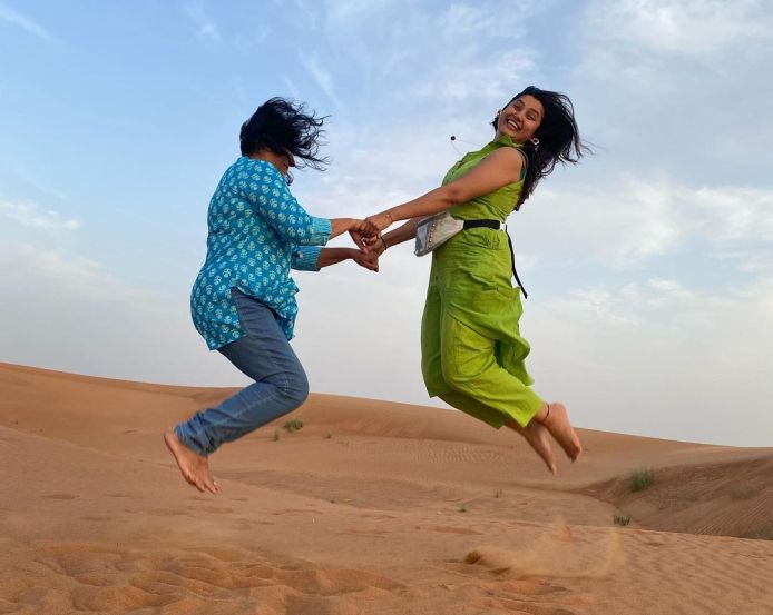 Prajakta Mali Dubai Tour
