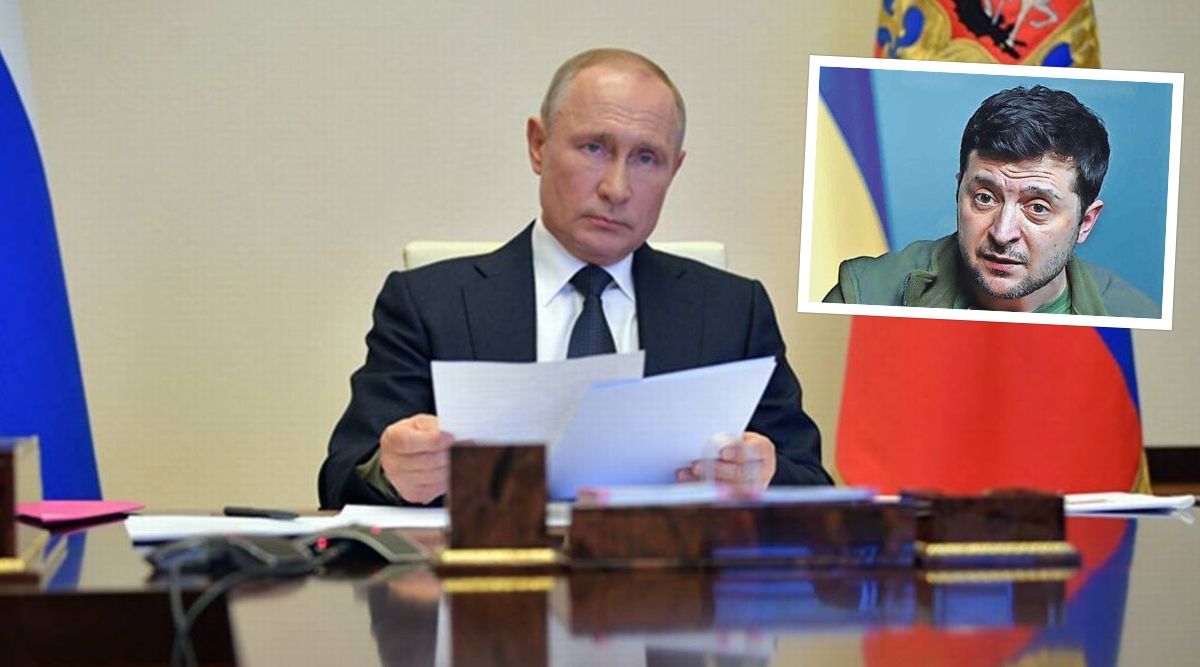 Russian President, Ukraines Zelenskyy, Ukraines President Zelenskyy,