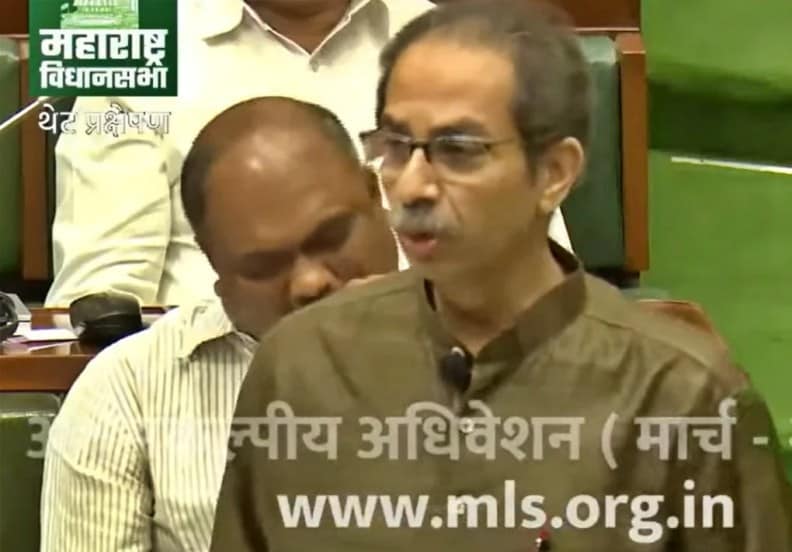 Jail me but do not attack families says Uddhav Thackeray