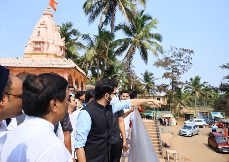 Aditya Thackeray konkan Tour Photos
