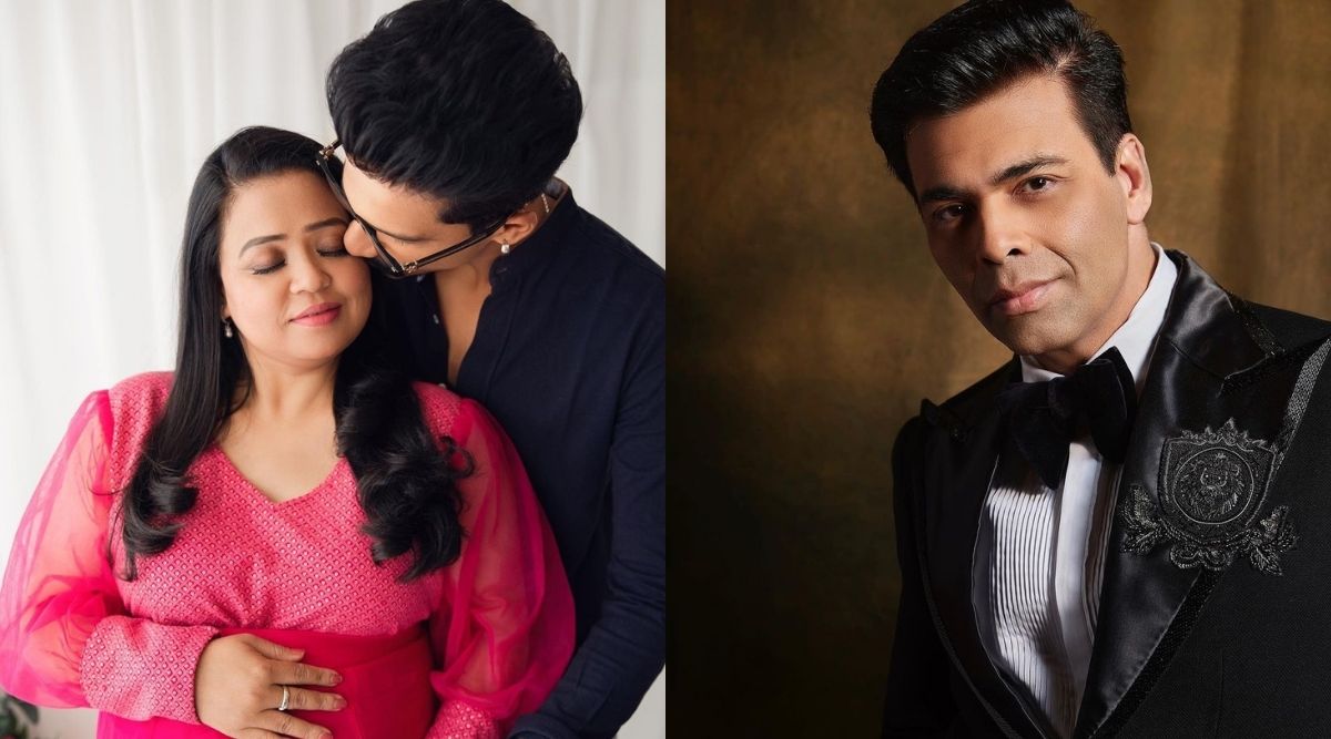 karan johar, parineeti chopra, bharati singh, harsh limbachia, bharati singh delivery, bharati singh pregnancy, भारती सिंह, हर्ष लिंबाचिया, करण जोहर, परिणिती चोप्रा, भारती सिंह प्रेग्नन्सी