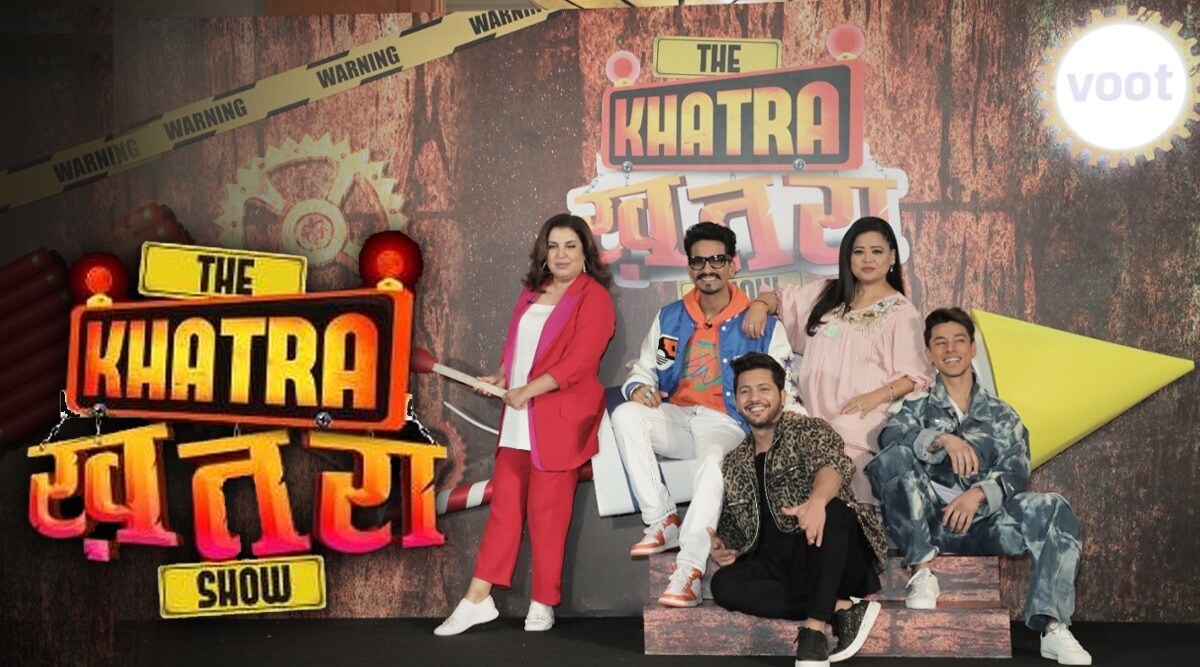 bharti singh, haarsh limbachiyaa, farha khan, the khatra khatra,