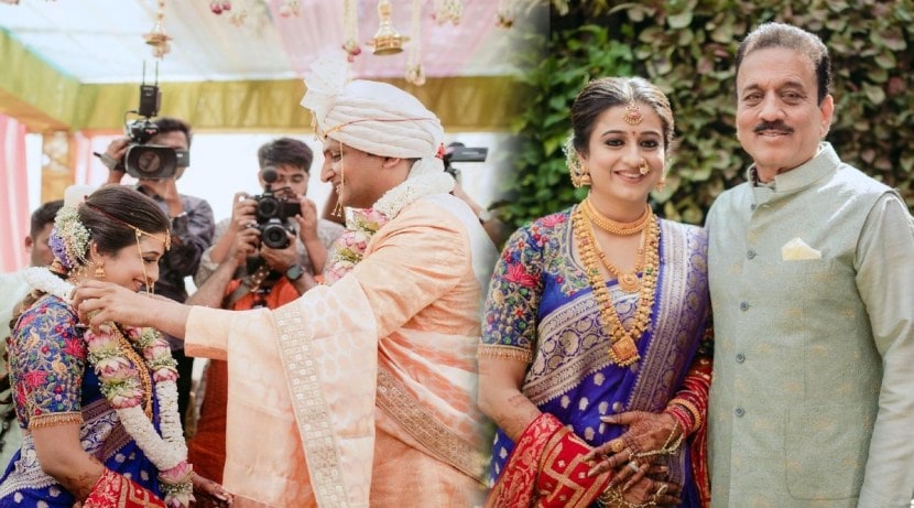 girish mahajan daughter wedding Shreya Mahajan Photos