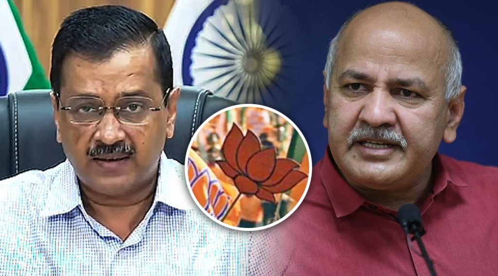 manish sisodia on bjp arvind kejriwal