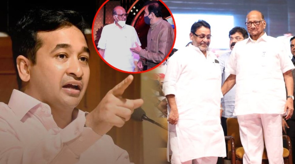 nitesh rane slams sharad pawar