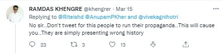 Riteish Deshmukh Trolled For Tweet About The Kashmir Files