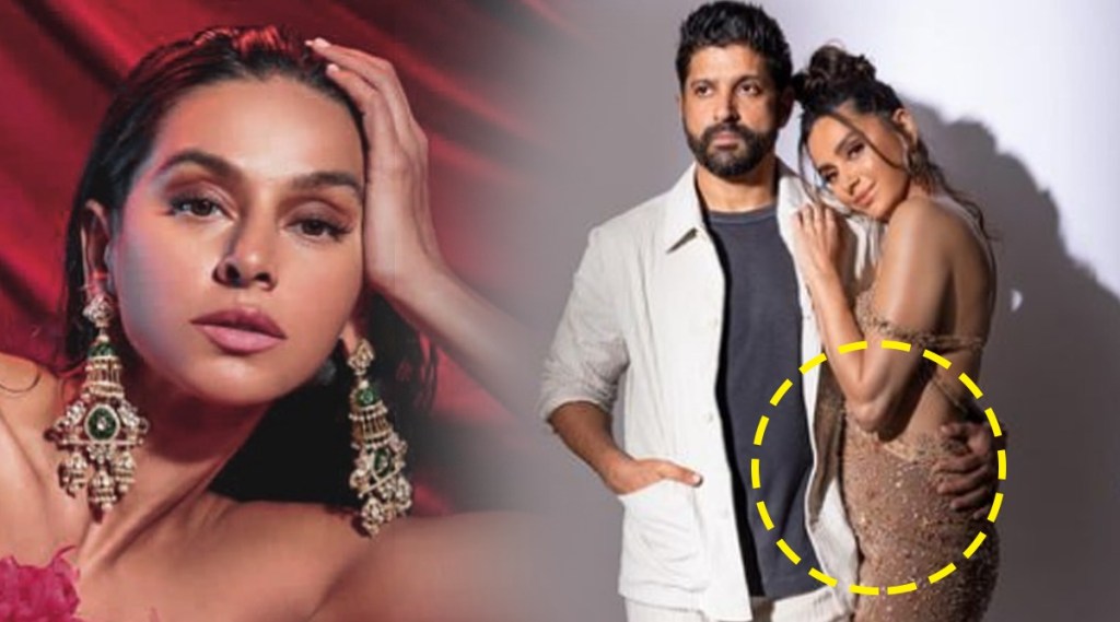 shibani dandekar, farhan akhtar, shibani dandekar preganancy, shibani dandekar preganancy rumors, shibani farhan wedding, shibani dandekar reaction, शिबानी दांडेकर, फरहान अख्तर, शिबानी दांडेकर प्रेग्नन्सी, शिबानी दांडेकर प्रतिक्रिया, शिबानी दांडेकर व्हायरल फोटो