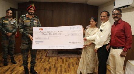 निवृत्तीचे पाच लाख रूपये जखमी सैनिकांच्या पुनर्वसनासाठी डोंबिवलीतील स्वातंत्र्यसैनिकाचा वारसा असलेल्या निवृत्त अधिकारी महिलेचा उपक्रम