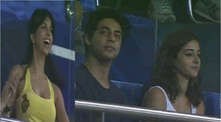 ARYAN KHAN AND SUHANA KHAN AND ANANYA PANDEY