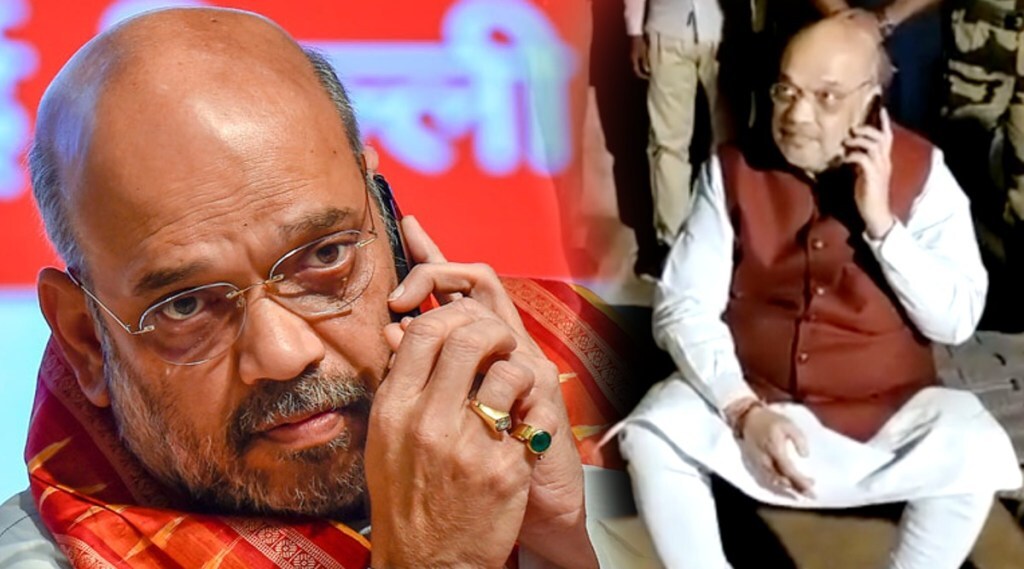 Amit shah phone call