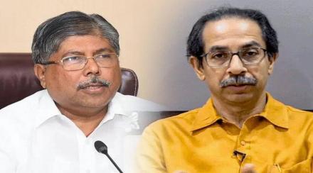 Chandrakant Patil criticizes CM Uddhav Thackeray for taking action against Navneet Rana Ravi Rana