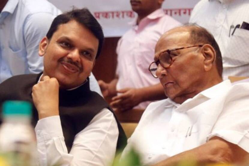 Devendra Fadanvis Slams NCP Chief Connecting different statements of Sharad Pawar with constitution