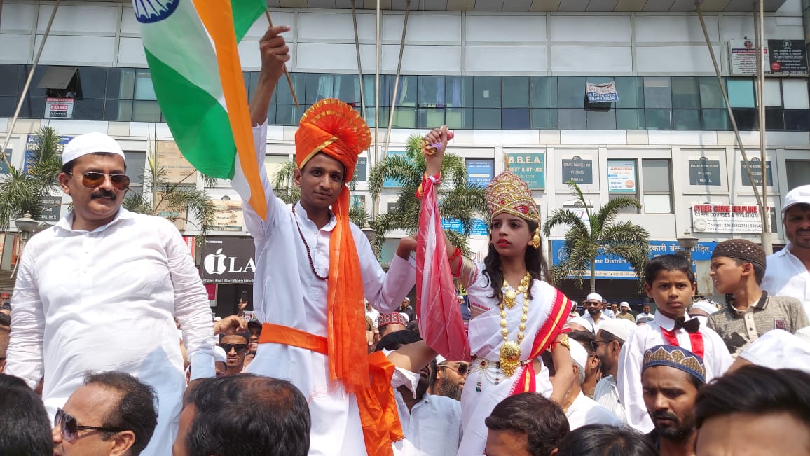 Pune Protest by NCP Against Raj Thackeray Anti Muslim Comments