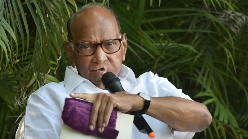 Sharad Pawar meets PM Modi raises issue of ED action Against Sanjary Raut Talk About MVM Government