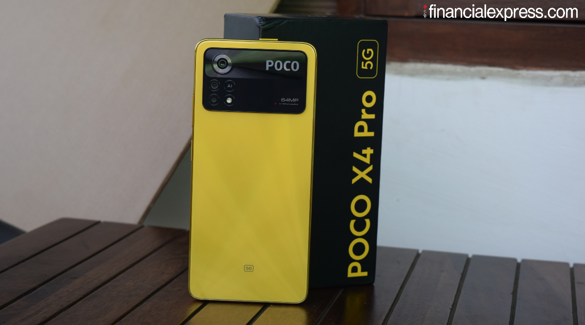 तुमच्या जुन्या फोनच्या बदल्यात हे खरेदी करून तुम्ही १३ हजार रुपयांपर्यंत बचत करू शकाल. तुम्ही ५,९९९ मध्ये Poco X4 Pro 5G खरेदी करू शकता. (photo: financial express)