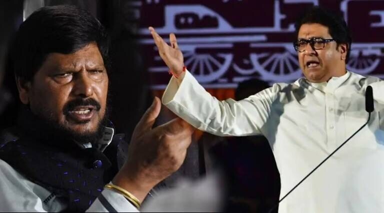 ramdas athawale On raj thackeray Amol Mitkari Sharad Pawar And BMC