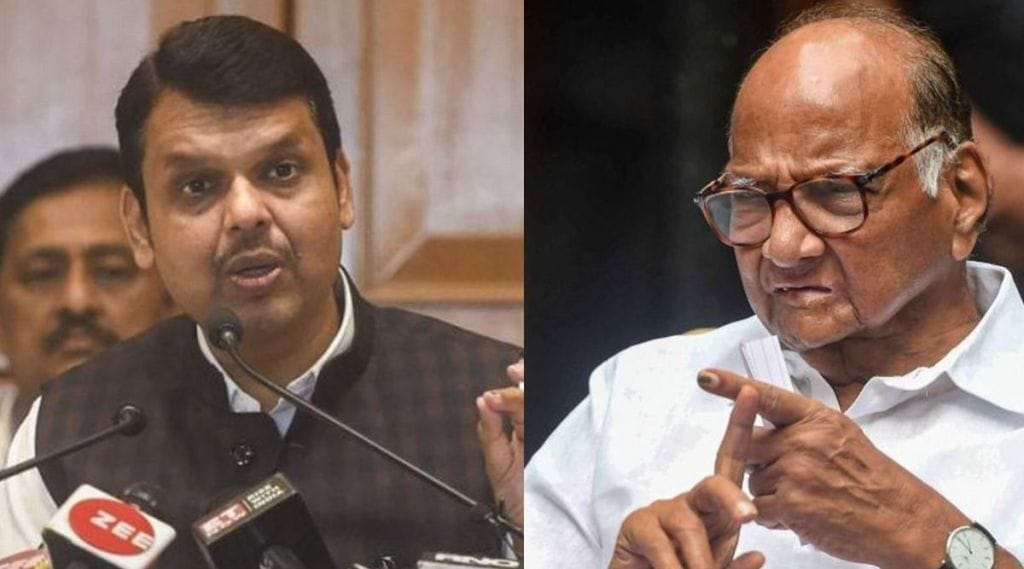 NCP, Sharad Pawar, BJP, Devendra Fadanvis, President Rule in Maharashtra