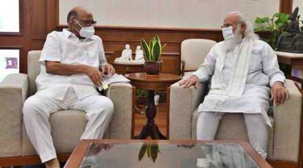 पंतप्रधान मोदींसोबत काय चर्चा केली, बैठकीनंतर शरद पवारांची पहिली प्रतिक्रिया, म्हणाले…