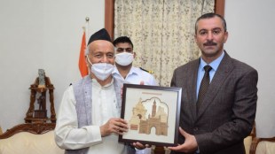 Slemani Governor from Iraq meets Governor Koshyari