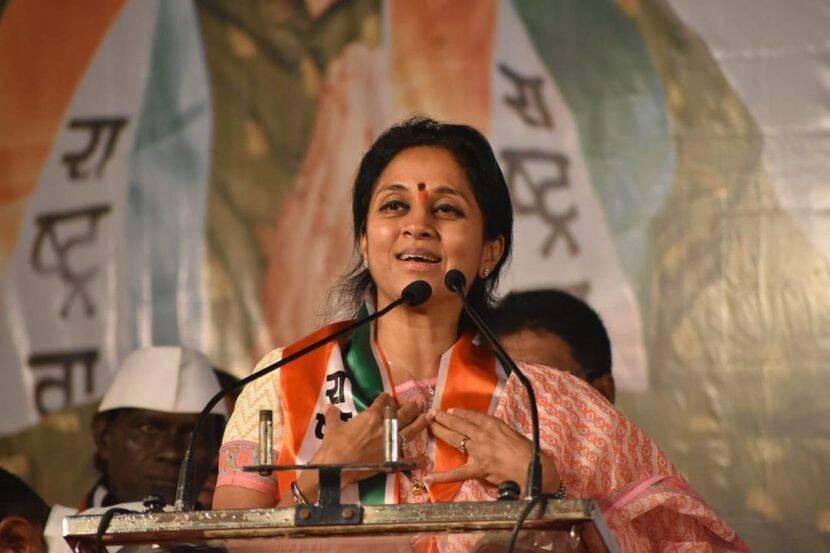 Ajit Pawar Supriya Sule Slams Raj Thackeray over his comment About Sharad Pawar