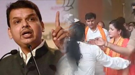 devendra fadnavis slams shivsena on navneet rana