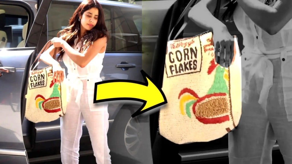 janhvi kapoor, super expensive bag