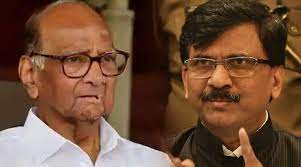 Sharad Pawar meets PM Modi raises issue of ED action Against Sanjary Raut Talk About MVM Government