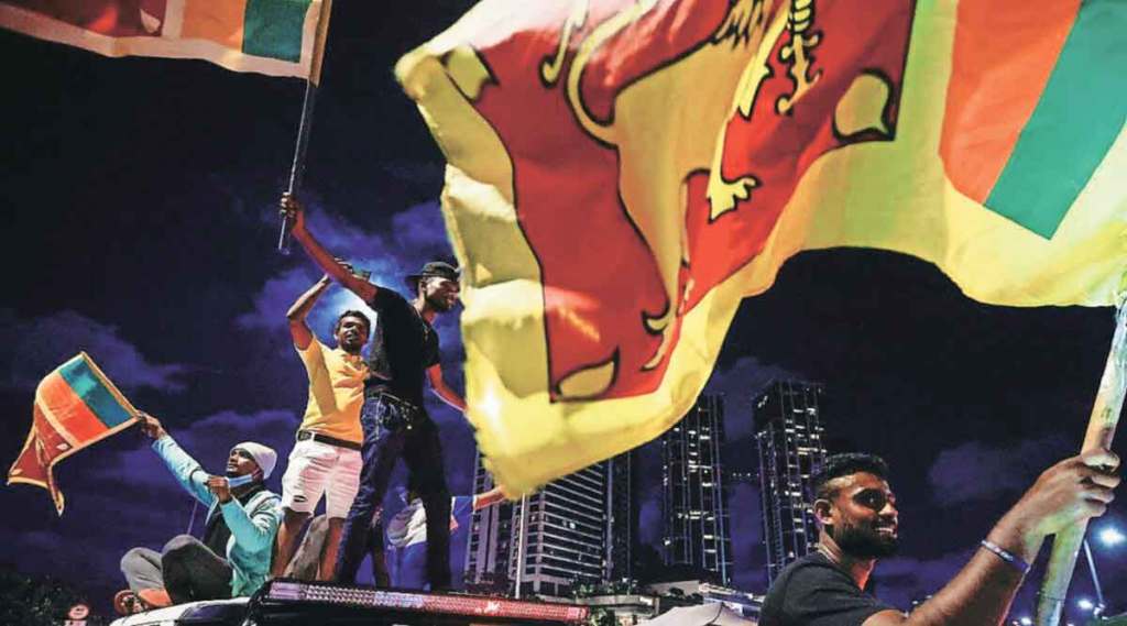 श्रीलंकेत महागाईविरोधी आंदोलकांवर गोळीबार; एक ठार