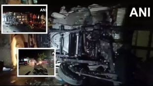Six persons were killed and ten others injured in a road accident between a truck and a parked lorry in Palnadu district