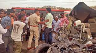 Aurangabad ST Bus Pick Up accident
