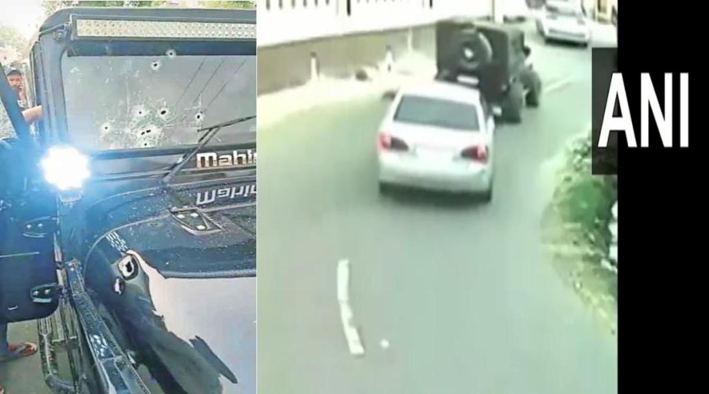 Cars chasing SUV minutes before sidhu Musewala murder