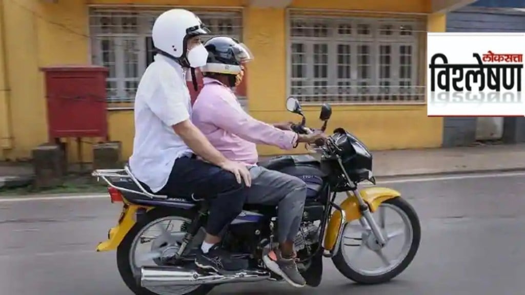 Helmets mandatory for pillion riders
