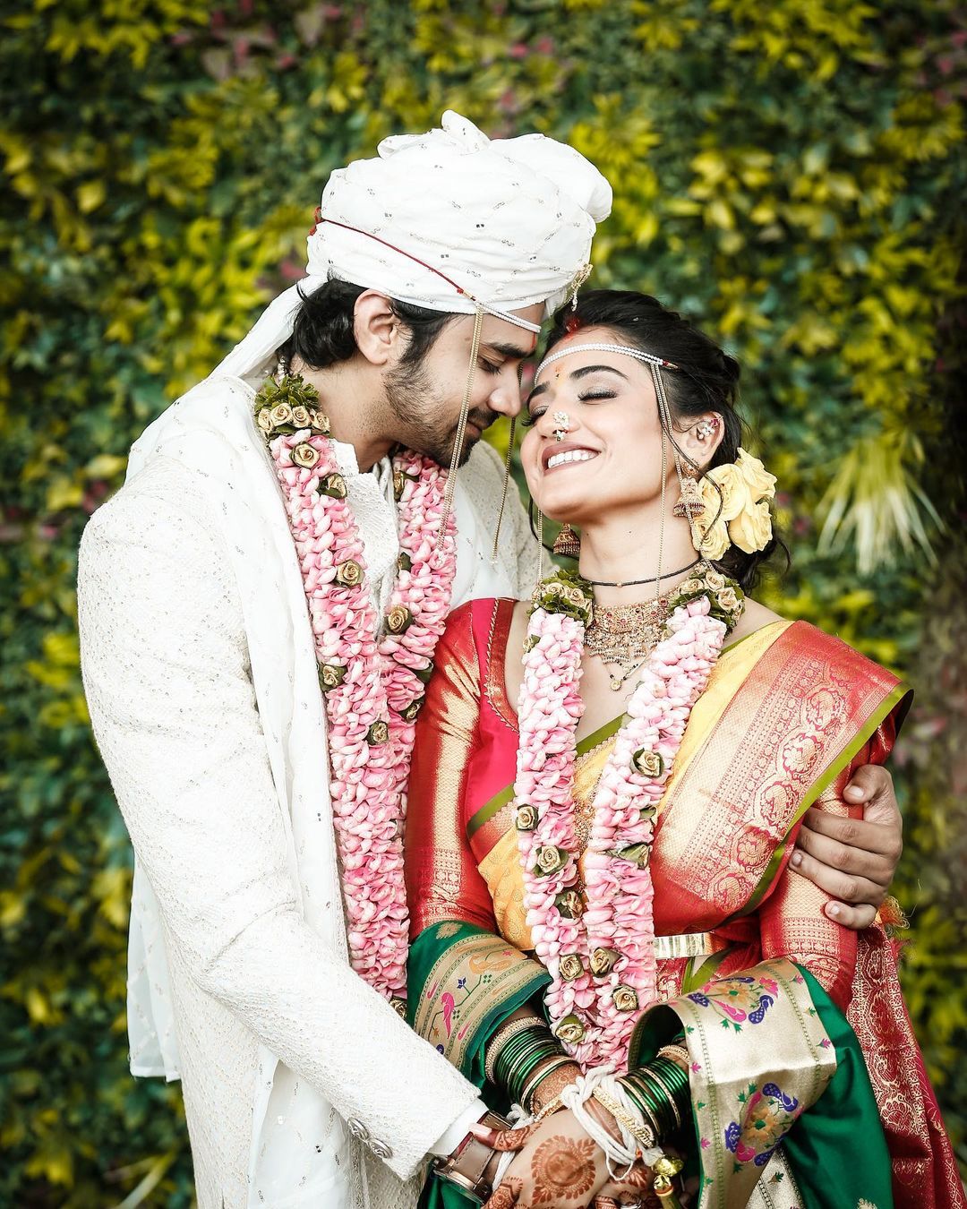 Hruta Durgule Prateek Shah Wedding