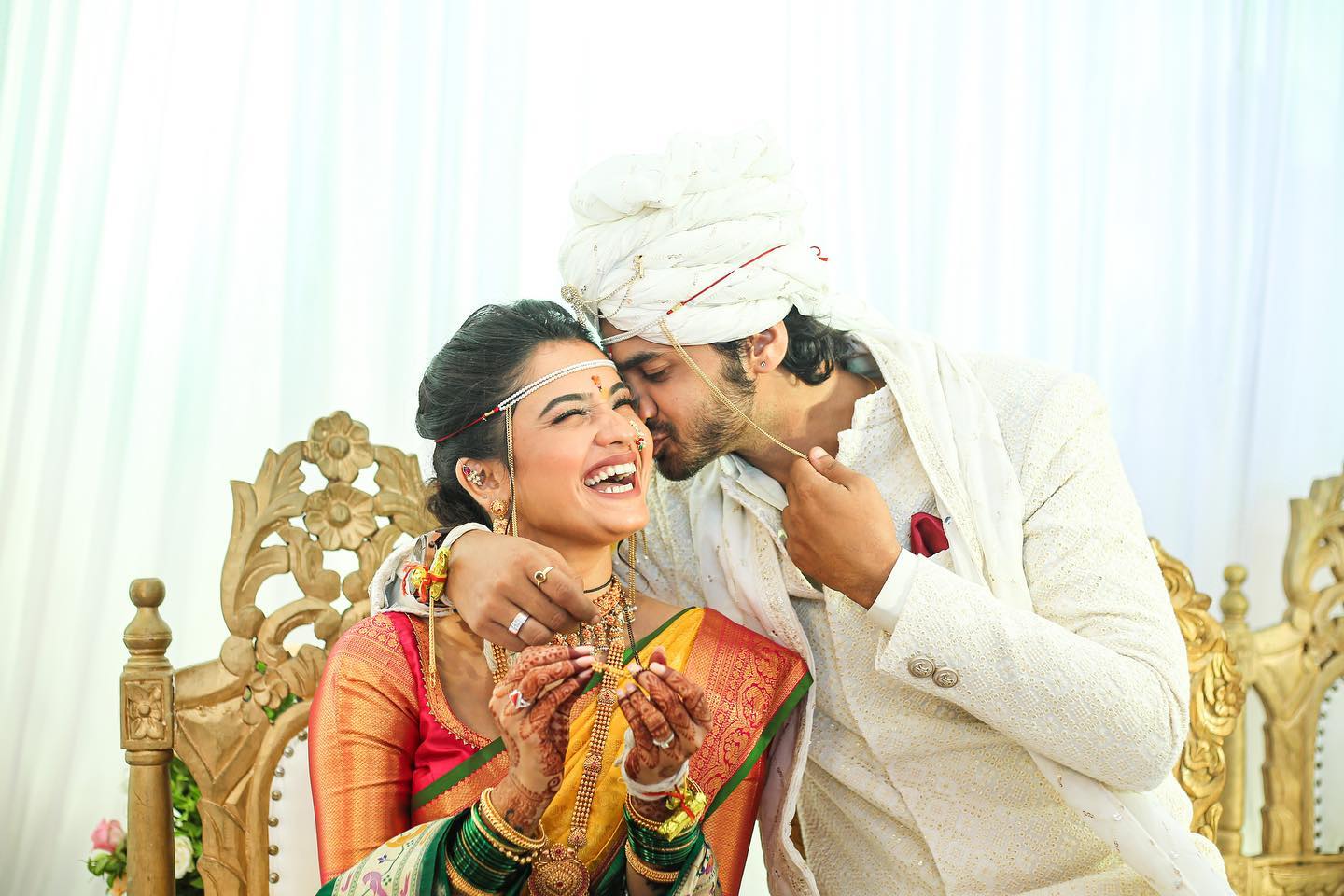 Hruta Durgule Prateek Shah wedding reception photos (15)