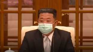 Kim Jong Un in Mask AP