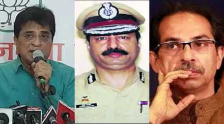 Kirit Somaiya Hemant Karkare Uddhav Thackeray