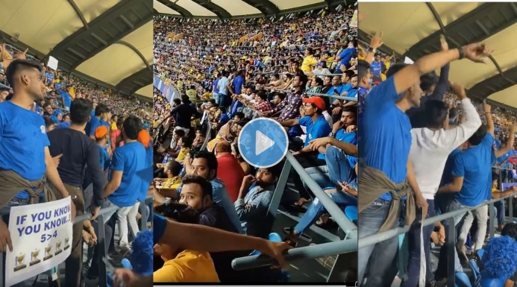 Mi vs Csk fans video