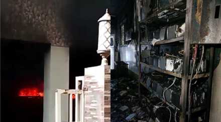 पिंपरी चिंचवड : सावित्रीबाई फुले रुग्णालयात आग, नागरिकांमध्ये घबराट